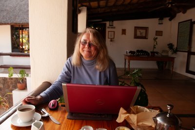 20090808012912 - Kathy at Lodge in De Rust, Mpumalango, ZA
