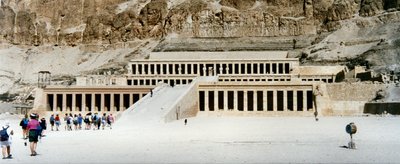 Hathesput'S Temple Panorama
